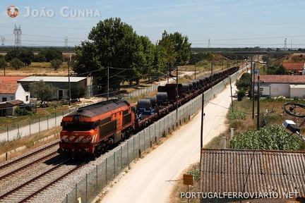 Steel train 68084/5 Setúbal-Mar - Siderurgia Nacional
